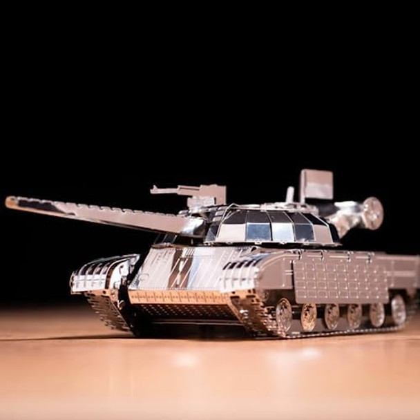 Metal-Time Bulat T-64, 3D Puzzles For Adults Or Teens, Diy Metal Puzzle Model Kit, 3D Metal Model Brain Teaser Puzzle - Great Idea, 67 Pcs.