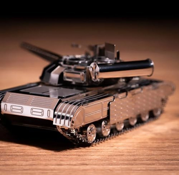 Metal-Time Bulat T-64, 3D Puzzles For Adults Or Teens, Diy Metal Puzzle Model Kit, 3D Metal Model Brain Teaser Puzzle - Great Idea, 67 Pcs.
