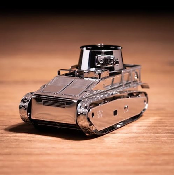 Metal-Time Model Leichttraktor Vs.Kfz.31, 3D Puzzles For Adults Or Teens, Diy Metal Puzzle Model Kit, 3D Metal Model Brain Teaser Puzzle - Great Idea, 38 Pcs.