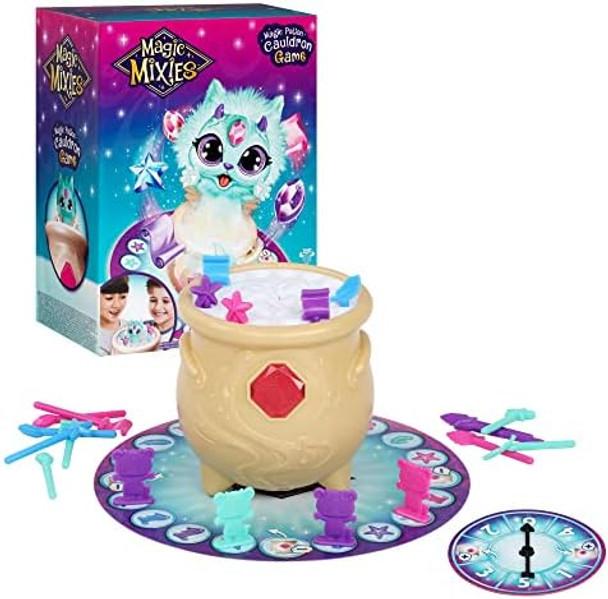 Moose Magic Mixies Potion Game, Place The Magic Ingredients Into The Cauldron And Make The Mixie Pop Up To Win Moose Magic Mixies Potion Game, Place The Magic Ingredients Into The Cauldron And Make The Mixie Pop Up To Win