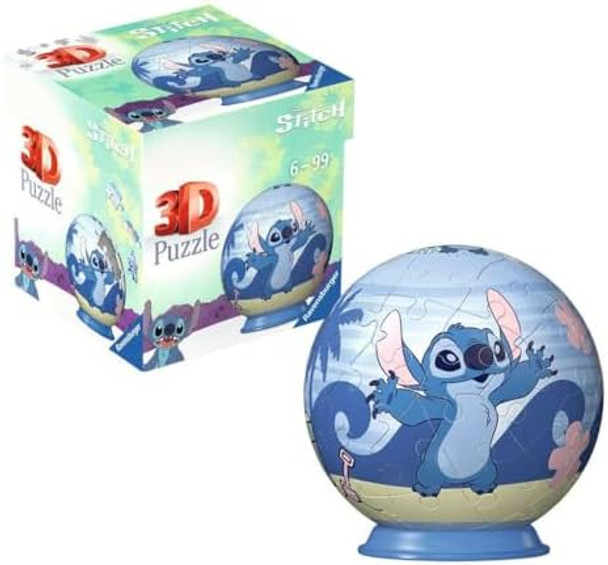 Ravensburger Disney Stitch s And Toys - 3D Jigsaw Puzzle For Kids Age 6 Years Up - 54 Pieces - No Glue Required