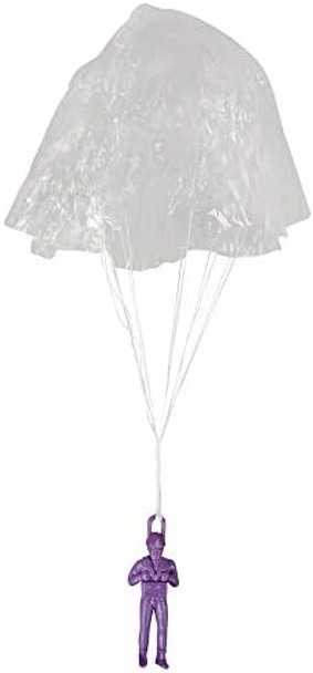 Rhode Island Novelty 4 Inch Plastic Paratrooper (1 Dozen)