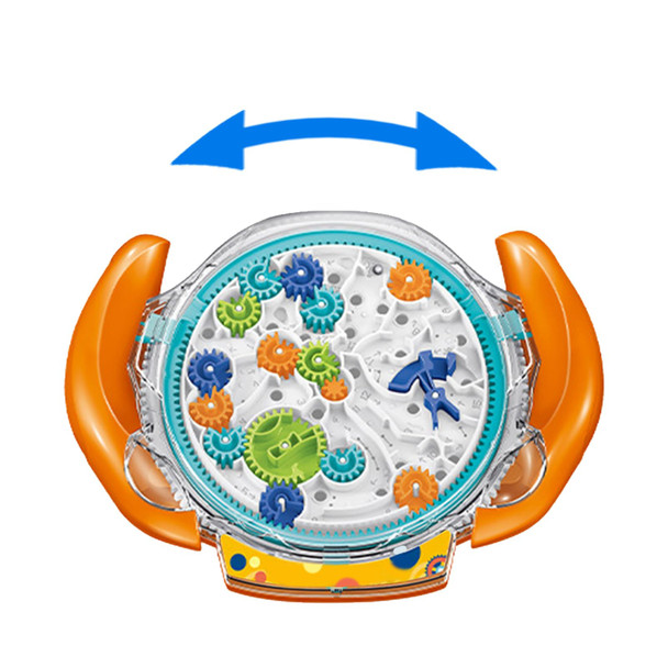 Roeolnil Puzzles For Kids, 3D Maze Puzzle For Kids, Brain Teasers Gravity Ball Game Maze Ball Puzzle Toy s For Kids Teens Adults, Hard Challenge. Labyrinth Game Marble Maze With Two Steel Marbles