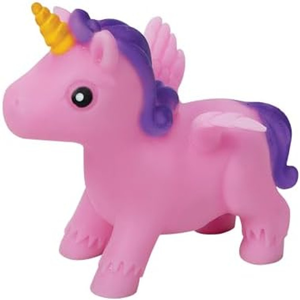 Schylling Itsy Bitsy Unicorn Squeezable And Stretchable Toy - Color May Vary (Pack Of 1)
