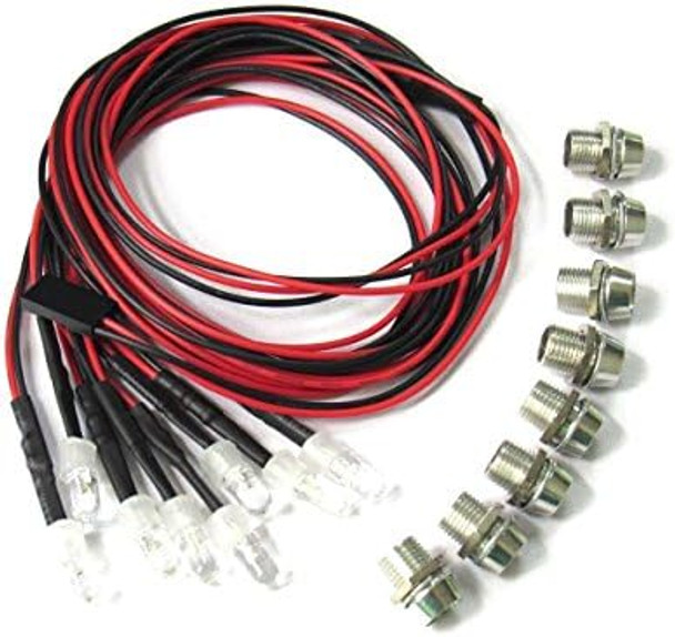 Sharegoo 8Leds Led Light Headlights Taillight Kit Accessories Compatible With Traxxas Hsp Tamiya Redcat Rc4Wd Axial Scx10 Rc Car Truck Tank Crawler Sharegoo 8Leds Led Light Headlights Taillight Kit Accessories Compatible With Traxxas Hsp Tamiya Redcat Rc4Wd Axial Scx10 Rc Car Truck Tank Crawler