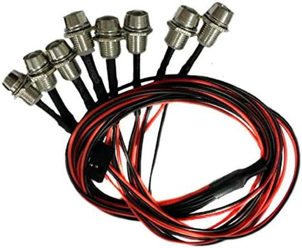 Sharegoo 8Leds Led Light Headlights Taillight Kit Accessories Compatible With Traxxas Hsp Tamiya Redcat Rc4Wd Axial Scx10 Rc Car Truck Tank Crawler Sharegoo 8Leds Led Light Headlights Taillight Kit Accessories Compatible With Traxxas Hsp Tamiya Redcat Rc4Wd Axial Scx10 Rc Car Truck Tank Crawler