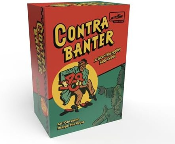 Skybound Games Contrabanter - The Ultimate Word-Smuggling Party Card Board Game For 2 To 15 Players Ages 10+ - Fun Fast-Paced Team-Based Deduction And Strategy Game
