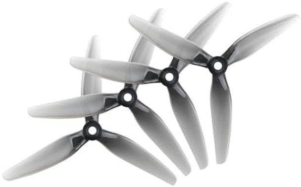 Speedy Bee 16Pcs Fpv Drone Props Propeller: Hqprop Ethix S5 Light Grey 5X4X3 Tri-Blade 5 Inch Props For 4S 6S Fpv style Racing,8Xcw 8Xccw