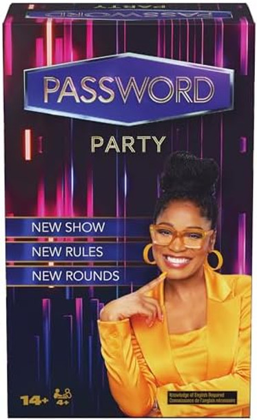 Spin Master Games, Password Party Game, As Seen On The Tonight Show With Keke Palmer, The Viral Party Card Game For Teens & Adults, Friendsgiving, Birthdays, 4+ Players, For Ages 14 & Up