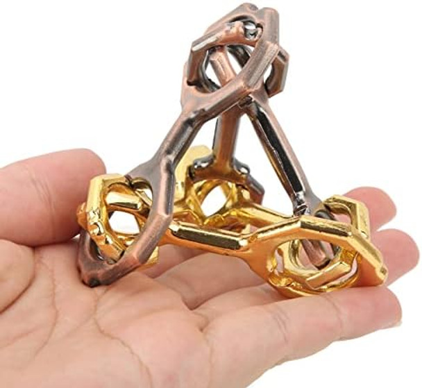 Spyminnpoo Brain Teasers Toys,Tetrametric Toy 3D Unlock Metal Alloy Puzzles Brain Games Toy For Adults Children Spyminnpoo Brain Teasers Toys,Tetrametric Toy 3D Unlock Metal Alloy Puzzles Brain Games Toy For Adults Children