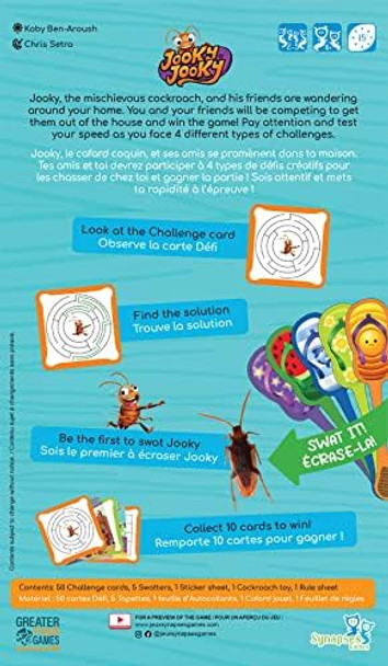 Synapses Games Jooky Jooky Family Board Game Develop Cognitive Skills 2 To 5 Players 15 Minutes Ages 6+