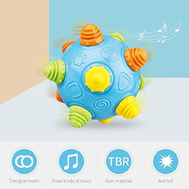 Teytoy Baby Music Shake Dancing Ball Toy, Bpa Bouncing Sensory Developmental Ball For Boys And Girls Teytoy Baby Music Shake Dancing Ball Toy, Bpa Bouncing Sensory Developmental Ball For Boys And Girls