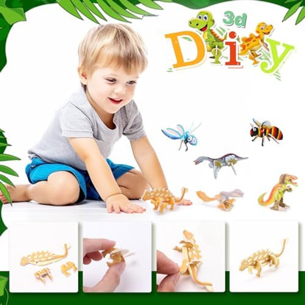 Tfhugfhg 3D Puzzles For Kids Random Different 50Pcs 3D Cartoon Puzzles For Kids Ages 4 8 10 12 3D Printed Toys Puzzles For Kids Educational Montessori Toys Kids Birthday Children'S Day