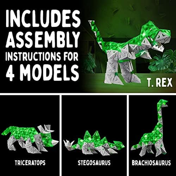 Thames & Kosmos Creatto Dino Planet Light-Up 3D Puzzle Kit Includes Creatto Puzzle Pieces To Make Your Own Illuminated Craft Creations Diy Activity Kit & Led Lights Thames & Kosmos Creatto Dino Planet Light-Up 3D Puzzle Kit Includes Creatto Puzzle Pieces To Make Your Own Illuminated Craft Creations Diy Activity Kit & Led Lights