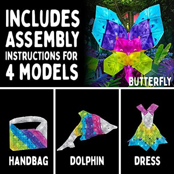 Thames & Kosmos Creatto Rainbow Butterfly Light-Up 3D Puzzle Kit Includes Creatto Puzzle Pieces To Make Your Own Illuminated Craft Creations Diy Activity Kit & Led Lights Thames & Kosmos Creatto Rainbow Butterfly Light-Up 3D Puzzle Kit Includes Creatto Puzzle Pieces To Make Your Own Illuminated Craft Creations Diy Activity Kit & Led Lights