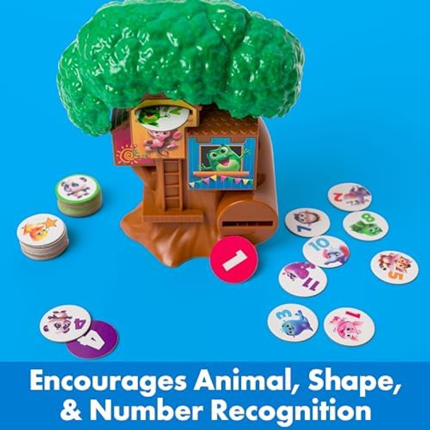 Thinkfun Friends: Tree House - A Token Matching Game - Develop Shape Recognition And Early Learning Skills - Mesh Accredited - Kids 3+