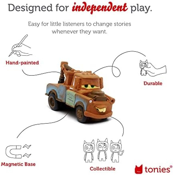 Tonies Tonies Mater Audio Toy Figurine From Disney And Pixar'S Cars 2 Tonies Tonies Mater Audio Toy Figurine From Disney And Pixar'S Cars 2