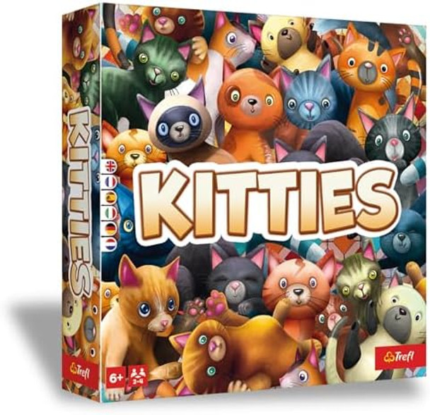 Trefl Kitties – Crazy Board Game For The Whole Family, Cats, For Cat Lovers, Party Game Full Of Plot Twists, For Adults And Children Aged 6 And Over Trefl Kitties – Crazy Board Game For The Whole Family, Cats, For Cat Lovers, Party Game Full Of Plot Twists, For Adults And Children Aged 6 And Over