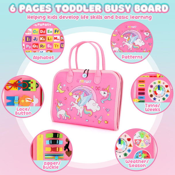 Urmywo Urmywo Toddler Busy Board - Busy Book Montessori Toys For 1 2 3 4 Year Old - Preschool Learning Activities With Alphabet Number Animal, Educational Travel Toys Birthday s For Kids Urmywo Urmywo Toddler Busy Board - Busy Book Montessori Toys For 1 2 3 4 Year Old - Preschool Learning Activities With Alphabet Number Animal, Educational Travel Toys Birthday s For Kids