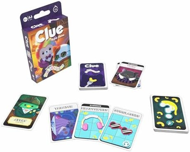 Usaopoly Clue Card Game: Original Squishmallows, Mystery Party Game For Kids & Families, Fun Detective Challenge, Solve Who Took Winston’S Mac N’ Cheese, Ages 8+, 3-4 Players, Fast-Paced Fun