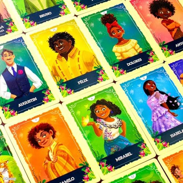 Usaopoly Loteria: Disney Encanto Traditional Loteria Mexicana Game Of Chance Bingo Style Game Inspired By Spanish Words & Mexican Culture