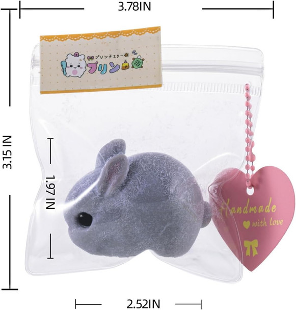 Vexolytrium Taba Rabbit Squishy Toy –Handmade Ultra-Soft Stress Relief Companion 2Pcs Set (White & Gray) Squishy Fidget Toys Premium Non-Toxic Silicone Cute & Collectible Vexolytrium Taba Rabbit Squishy Toy –Handmade Ultra-Soft Stress Relief Companion 2Pcs Set (White & Gray) Squishy Fidget Toys Premium Non-Toxic Silicone Cute & Collectible