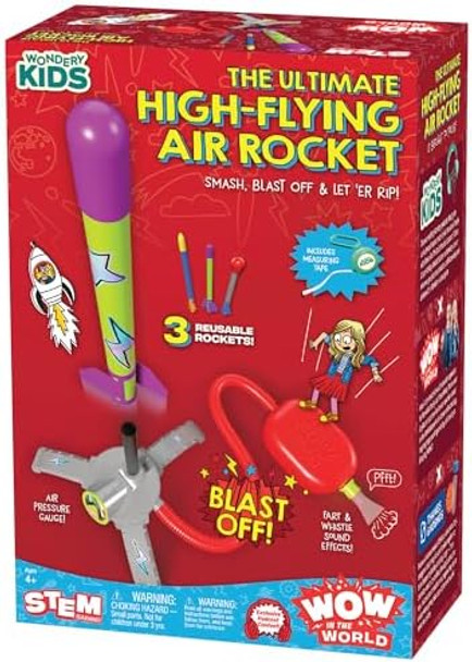 Wondery Kids Thames & Kosmos Wow In The World Ultimate High-Flying Air Rocket Launch Up To 100Ft, Fun Sound Effects, Kids Outdoor Toy, Companion Audio Content, Bonus Reusable Science Tool, Stem Toy Kids 4 Wondery Kids Thames & Kosmos Wow In The World Ultimate High-Flying Air Rocket Launch Up To 100Ft, Fun Sound Effects, Kids Outdoor Toy, Companion Audio Content, Bonus Reusable Science Tool, Stem Toy Kids 4