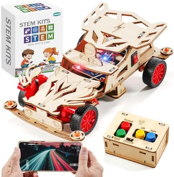 Yutin Stem Kits For Kids Age 8-10, Stem Toys For Boys 8-12, Remote Control Model Car Building Kits, Wood 3D Puzzles 8-13, Science Crafts Projects, s For 8 9 10 11 12 13 14 Year Old Teen Boys Girls Yutin Stem Kits For Kids Age 8-10, Stem Toys For Boys 8-12, Remote Control Model Car Building Kits, Wood 3D Puzzles 8-13, Science Crafts Projects, s For 8 9 10 11 12 13 14 Year Old Teen Boys Girls