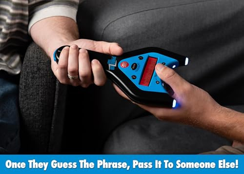 Amped Gamez Phrazor Taze – Shockingly Fun Word-Guessing Party Game With 3 Shock Levels, 3 Play Modes & Cheat Detector – 5,000+ Words, Multiplayer For Teens & Adults And Family Game Night