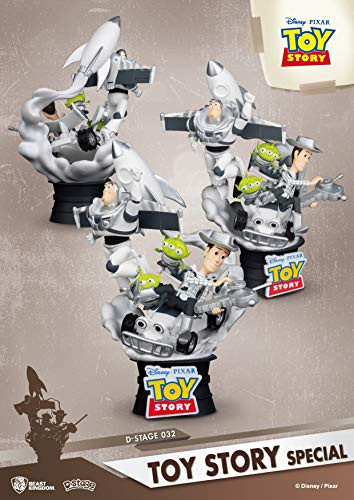 Beast Kingdom Toy Story: Woody & Buzz Deluxe Galaxy Version Ds-032 D-Stage Series Statue