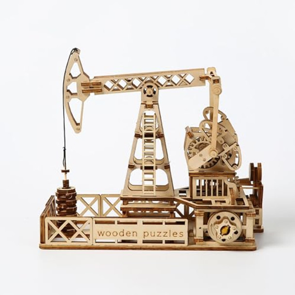 Bennama 3D Wooden Puzzles Oilfield Oil Pump Model Kits, Brainteaser And Puzzle For Christmas/Birthday,S For Adults And Teens To Build Combination Bennama 3D Wooden Puzzles Oilfield Oil Pump Model Kits, Brainteaser And Puzzle For Christmas/Birthday,S For Adults And Teens To Build Combination