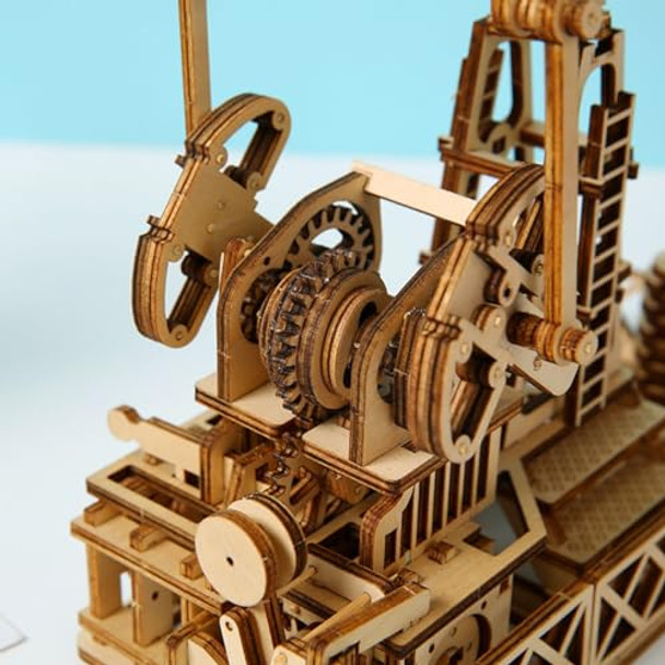 Bennama 3D Wooden Puzzles Oilfield Oil Pump Model Kits, Brainteaser And Puzzle For Christmas/Birthday,S For Adults And Teens To Build Combination Bennama 3D Wooden Puzzles Oilfield Oil Pump Model Kits, Brainteaser And Puzzle For Christmas/Birthday,S For Adults And Teens To Build Combination