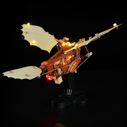 Briksmax 2.0 Light Kit For Lego-10363 Leonardo Da Vinci'S Flying Machine -Building Kit, Creative Diy Led Lighting Accessories, Decorative Model Kit (Not Included Lego Set)