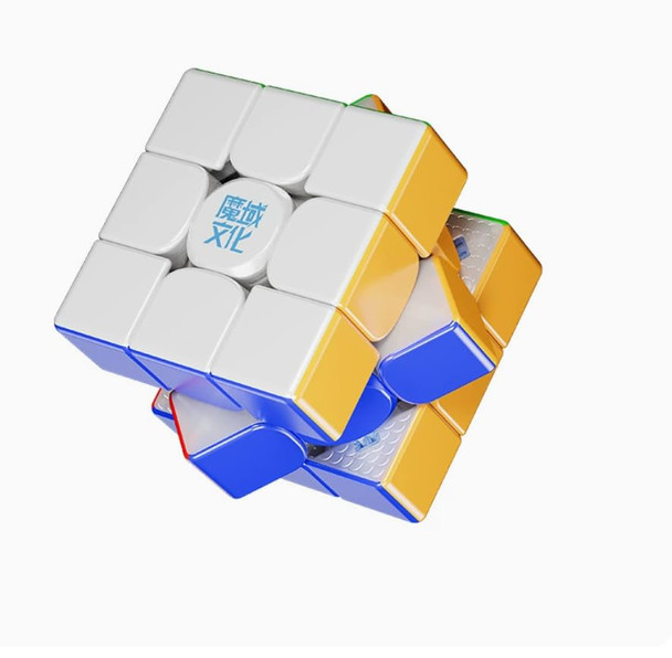 Cuberspeed Moyu Super Weilong 3X3 V2 (20 Magnet Ball Core + Maglev + Uv) 3X3 Flagship Speed Cube Uv Coated Stickerless Speed Cube Puzzle