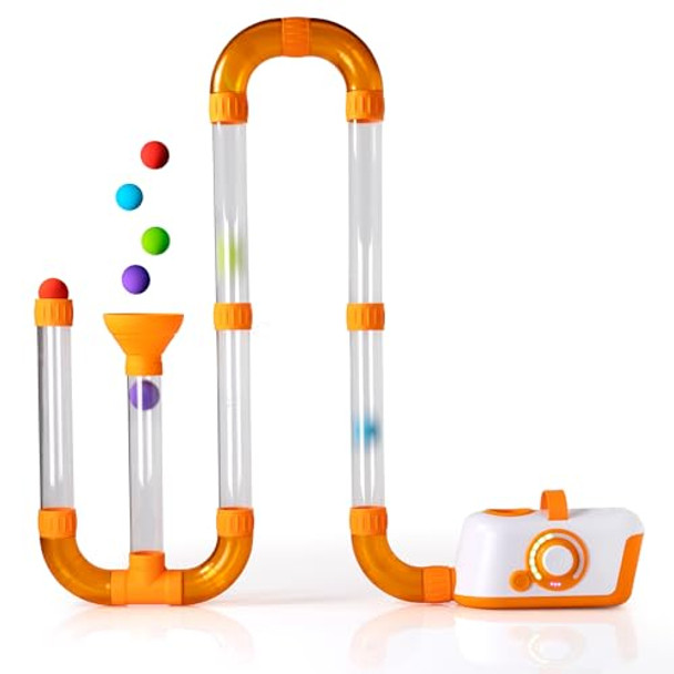 Fat Brain Toys Air Toobz, Air-Powered Stem Building Toys For Kids & Teens, Kids Building Toys, Stem Toys For 3+ Year Old Fat Brain Toys Air Toobz, Air-Powered Stem Building Toys For Kids & Teens, Kids Building Toys, Stem Toys For 3+ Year Old