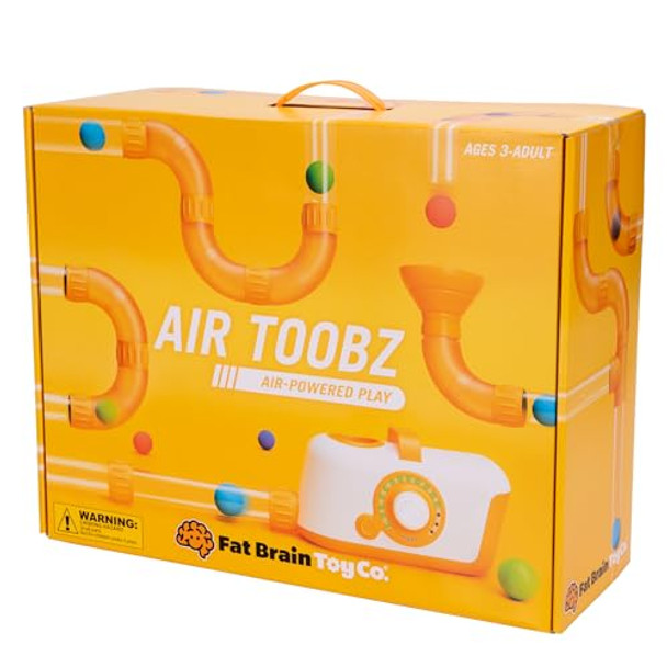 Fat Brain Toys Air Toobz, Air-Powered Stem Building Toys For Kids & Teens, Kids Building Toys, Stem Toys For 3+ Year Old Fat Brain Toys Air Toobz, Air-Powered Stem Building Toys For Kids & Teens, Kids Building Toys, Stem Toys For 3+ Year Old