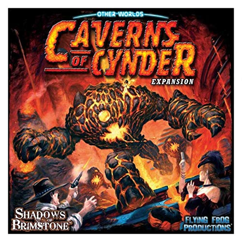 Flying Frog Caverns Of Cynder Tile Game Shadows Of Brimstone Expansion Flying Frog Productions