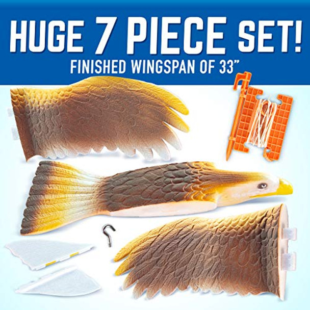 Geospace Geoglide™ Soaring Hawk Glider Kit With 33 Inch Wingspan