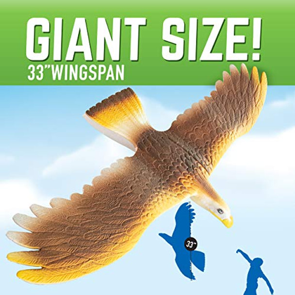 Geospace Geoglide™ Soaring Hawk Glider Kit With 33 Inch Wingspan