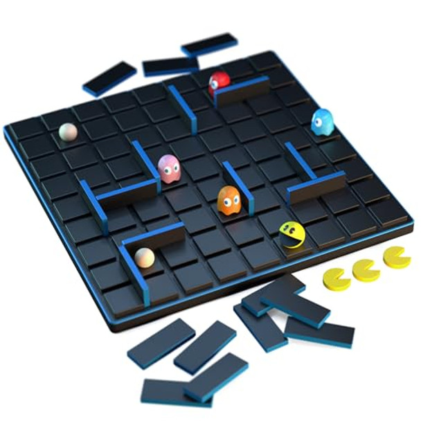 Gigamic Quoridor Pac-Man Fun Game For The Whole Family Classic Arcade Game Ages 8+ 2 To 5 Players 15 Minutes