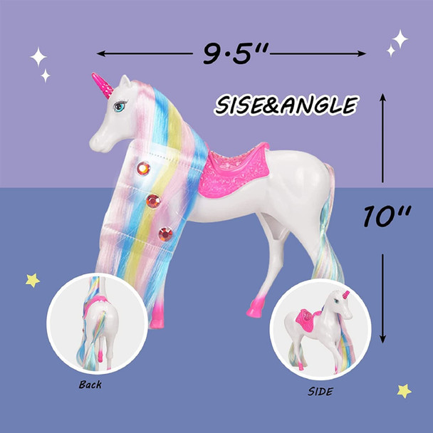 Hapitoiz Princess Doll And Magic Light Unicorn Playset, Princess Unicorn Horse Toys S For Girls Kids Aged 3 4 5 6, Present For Christmas, Birthday Hapitoiz Princess Doll And Magic Light Unicorn Playset, Princess Unicorn Horse Toys S For Girls Kids Aged 3 4 5 6, Present For Christmas, Birthday