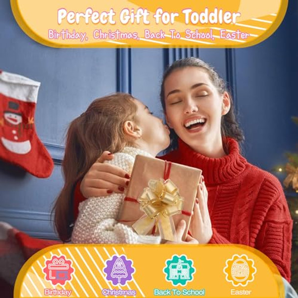 Harvow Harvow Busy Board With Led Light Switches, Montessori Toys For 1 2 3 Years Old, Toddlers Wooden Toy Sensory Activity Board, Travel Toys For 1+ Year Old Boy & Girl Birthday Harvow Harvow Busy Board With Led Light Switches, Montessori Toys For 1 2 3 Years Old, Toddlers Wooden Toy Sensory Activity Board, Travel Toys For 1+ Year Old Boy & Girl Birthday