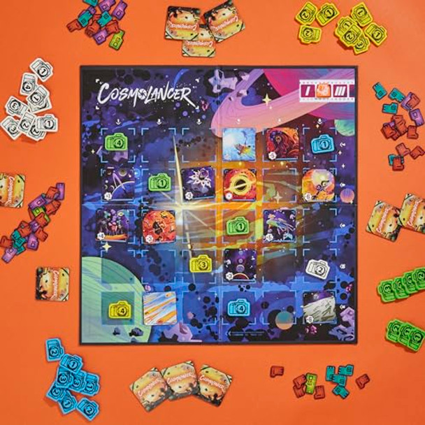 Hasbro Gaming Cosmolancer Board Game A Strategy Game By Reiner Knizia Ages 9 And Up 2 To 4 Players 30 Mins. Family Games For Kids, Teens, And Adults Hasbro Gaming Cosmolancer Board Game A Strategy Game By Reiner Knizia Ages 9 And Up 2 To 4 Players 30 Mins. Family Games For Kids, Teens, And Adults