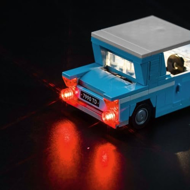 Hilighting D Led Light Kit For Lego Flying Ford Anglia Building Set, Compatible With Lego 76424 (Model Not Included) Hilighting D Led Light Kit For Lego Flying Ford Anglia Building Set, Compatible With Lego 76424 (Model Not Included)