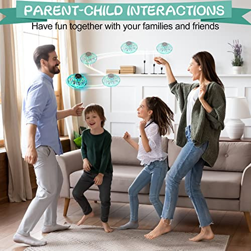 Joy Flying Spinner Mini Drone, Hand Controlled Flying Drone For Kids, Flying Fidget Spinner With Led Colorful Lights & D Sensors, Ufo Drone Flying Ball For Boys Girls Teen Christmas Birthday