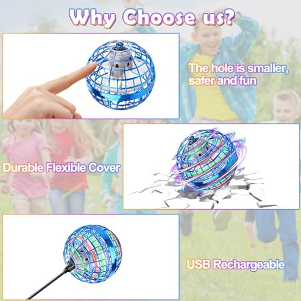 Kiytarboo Flying Orb Ball Toys, 2Pcs Ball Hand Controlled Mini Drone Magic Hover Globe Boomerang Fidget Spinner Birthday Ideas Cool Boys Girls Kids For 6 7 8 9 10+ Year Old Indoor Outdoor Toys Kiytarboo Flying Orb Ball Toys, 2Pcs Ball Hand Controlled Mini Drone Magic Hover Globe Boomerang Fidget Spinner Birthday Ideas Cool Boys Girls Kids For 6 7 8 9 10+ Year Old Indoor Outdoor Toys