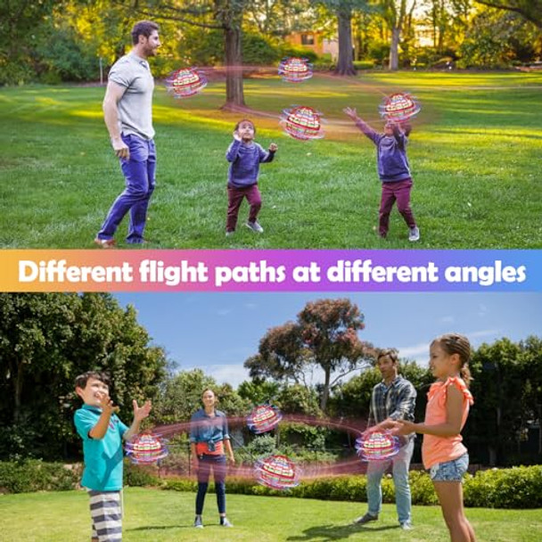 Kiytarboo Flying Orb Ball Toy, 2Pcs Galaxy Ball Cosmic Globe Boomerang Hover Ball Fidget Spinner, Hand Controlled Mini Drone, Cool Toys S For 6 7 8 9 10+ Year Old Boys Girls Outdoor Toys (Blue+Red) Kiytarboo Flying Orb Ball Toy, 2Pcs Galaxy Ball Cosmic Globe Boomerang Hover Ball Fidget Spinner, Hand Controlled Mini Drone, Cool Toys S For 6 7 8 9 10+ Year Old Boys Girls Outdoor Toys (Blue+Red)