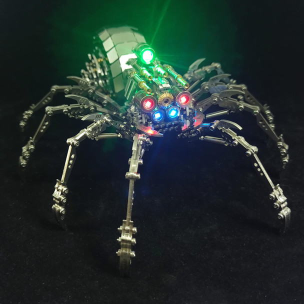 Konhaovf Spider 3D Metal Puzzles For Adults With Light, Diy 3D Metal Model Kits To Build For Adults With Tool, Desktop Model Kits Building Toys For Teens Konhaovf Spider 3D Metal Puzzles For Adults With Light, Diy 3D Metal Model Kits To Build For Adults With Tool, Desktop Model Kits Building Toys For Teens
