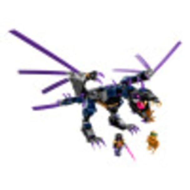 Lego Ninjago Legacy Overlord Dragon 71742 Ninja Playset Building Kit Featuring Posable Dragon Toy, (372 Pieces)