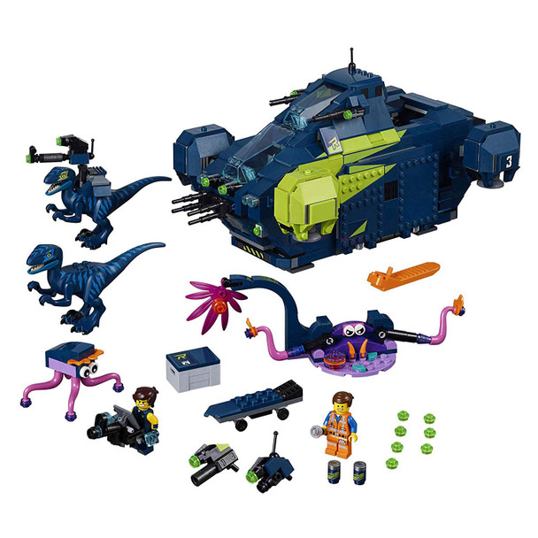 Lego The Lego Movie 2 Rex’S Rexplorer 70835 Building Kit, Spaceship Toy With Dinosaur Figures, 2019 (1172 Pieces) Lego The Lego Movie 2 Rex’S Rexplorer 70835 Building Kit, Spaceship Toy With Dinosaur Figures, 2019 (1172 Pieces)